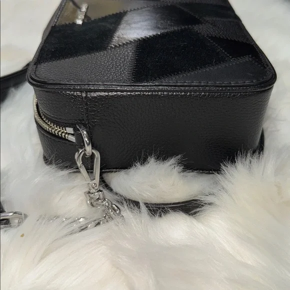 Michael Kors Patchwork Black Crossbody Bag - Picture 9 of 12